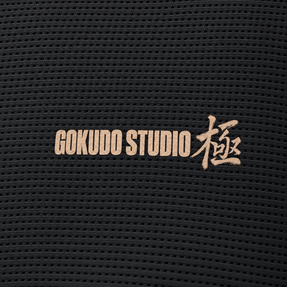 TEE·01 wordmark close-up